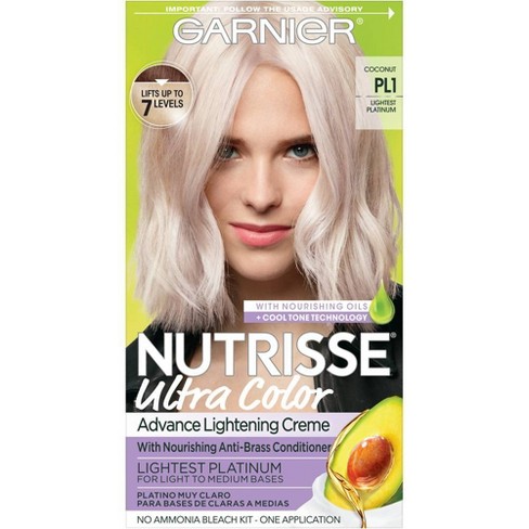 Garnier Nutrisse Ultra Target - Advance Blondes Color : Cream Lightening Platinum Lightest