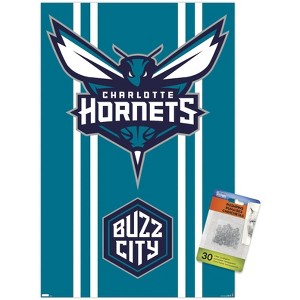 Trends International NBA Charlotte Hornets - Logo 20 Unframed Wall Poster Prints - 1 of 4