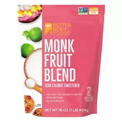 BetterBody Foods Monk Fruit Blend - 16oz