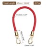 Unique Bargains PU Leather Braided Fashion Women's Handbag Purse Strap 2 Pcs - 2 of 4