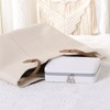 Unique Bargains Travel Small Portable PU Leather Storage Display Holder Jewelry Box for Women Girls Birthday Gifts - 4 of 4