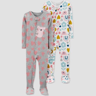just one you footed pajamas