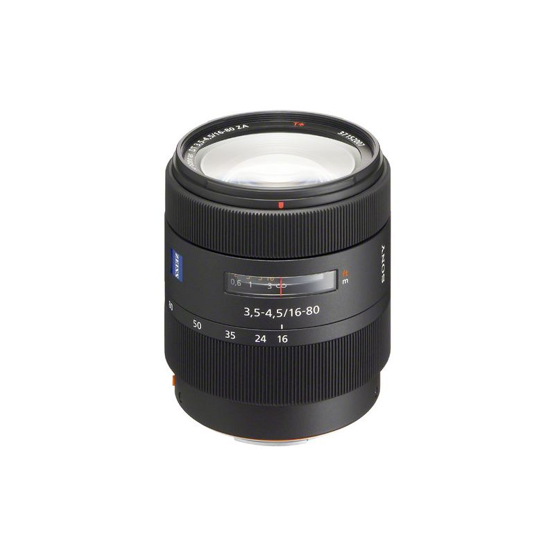 Sony SAL1680Z A Mount - APS-C Sonnar T DT 16-80mm F3.5-4.5 Zeiss Zoom Lens, 1 of 5
