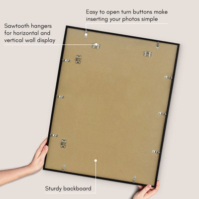 Streamline Black Aluminum 22" x 28" Wall Poster Frame
