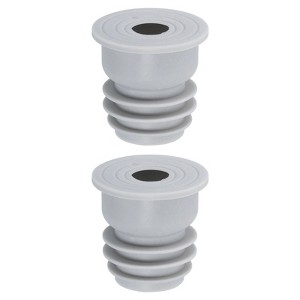 Unique Bargains Silicone Washing Machine Drain Sealing Stoppers 2 Pcs - 1 of 4