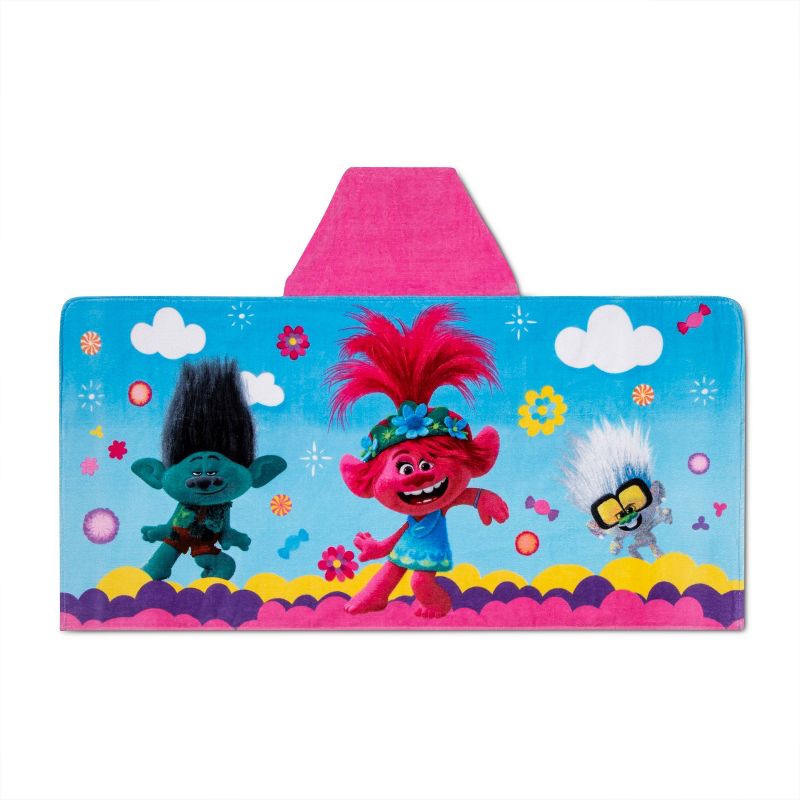 Trolls World Stage Hooded Towel, 3 of 4