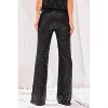 Women's Sequins Straight Leg Pants - Main Strip - 2 of 3