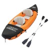 Bestway Hydro Force Lite Rapid 2 Person Inflatable Outdoor Water Sport Kayak Set - 2 of 4