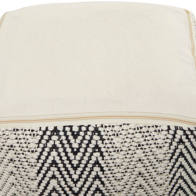 Bohemian Indoor/Outdoor Fabric Pouf - Olivia & May, 5 of 11