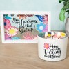 Pavilion Gift Company - You Are Awesome - 8.5" x 5.5" Framed Glass Plaque - Wall Sign Panels - 4 of 4