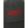 A Nightmare On Elm Street Embroidered Logo Black Hat - 3 of 3