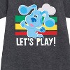 Girls' - Blue's Clues & You! - Let's Play Graphic Short Sleeve Fleece Dress - 2 of 3