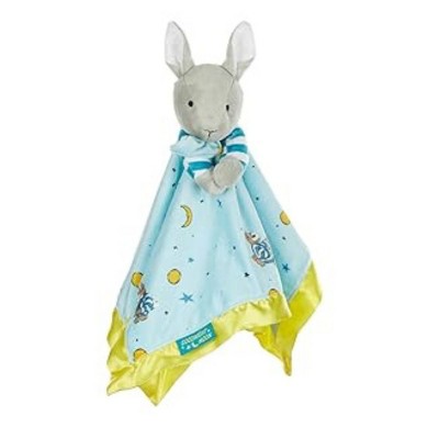 Goodnight Moon Bunny Snuggle Stuffed Animal 13.18 X 13.18 Inch Security Blanket Toy