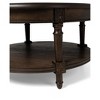 Maven Lane Pullman Traditional Round Wooden Coffee Table - 3 of 4