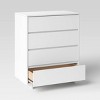 Modern 4 Drawer Dresser Espresso - Room Essentials™ : Target