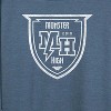 Women's - Monster High - Monster High Crest Lightweight French Terry Wide Neck Long Sleeve Shirt - 2 of 4