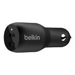 Belkin 2A/36W 2-port USB-C Car Charger - Black