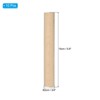 Unique Bargains Unfinished Round DIY Crafts Home Decor Wood Sticks 10 Pcs 3/4"x6" - 2 of 4