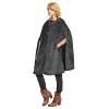 Catalonia Women's Fuzzy Fleece Cardigan, Open Front No Sleeve Shrug, Cozy Hoodie Blanket Shawls Wearable, Valentine’s Day Gift Woman - 4 of 4
