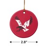 Eastern Washington University Primary Porcelain Holiday Christmas Tree Ornament - 3 of 4