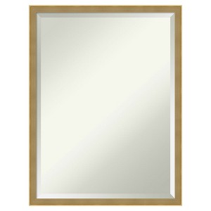 Amanti Art Incline Beveled Wood Framed Bathroom Vanity Wall Mirror - 1 of 4