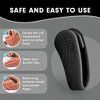Aculief Acupressure Headache, Migraine, Tension Relief Wearable – Supporting Acupressure Relaxation - 2 Pack (Black) - 3 of 4