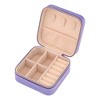 REGALWOVEN Women's Portable Compact Waterproof Jewelry Box for Easy Travel - 3 of 4