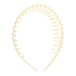 Unique Bargains Women's Classic Fashion Frosted Wavy Hairband 3.74" ID 1 Pc - 1 of 4