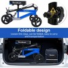 JUJABU Collapsible Knee Walker for Adults with Basket and Handbrake, Crutch Alternative for Foot, Leg & Ankle Injuries - 4 of 4