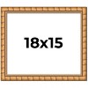 PosterPalooza | 18x15 Modern Bamboo Picture Frame, UV Acrylic, 5 Finishes - 2 of 4