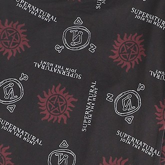 supernatural logo & runes