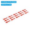 Unique Bargains Removable Directional Sign Adhesive Arrow Lables 225 Pcs - 3 of 4