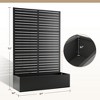 TUYOHW Metal Planter Box with Trellis, Metal Raised Garden Bed with Trellis, Garden Box for Climbing Plants, Flower - 2 of 4