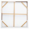 Neutral Location - 36" X 36" - Brown/Off White - Polyester Canvas/Cotton/Polstyrene/MDF - Framed Mixed Media Art - WLA3017 - Safavieh - 4 of 4