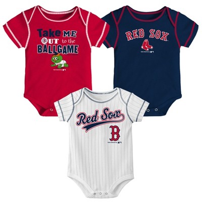 boston red sox baby onesie