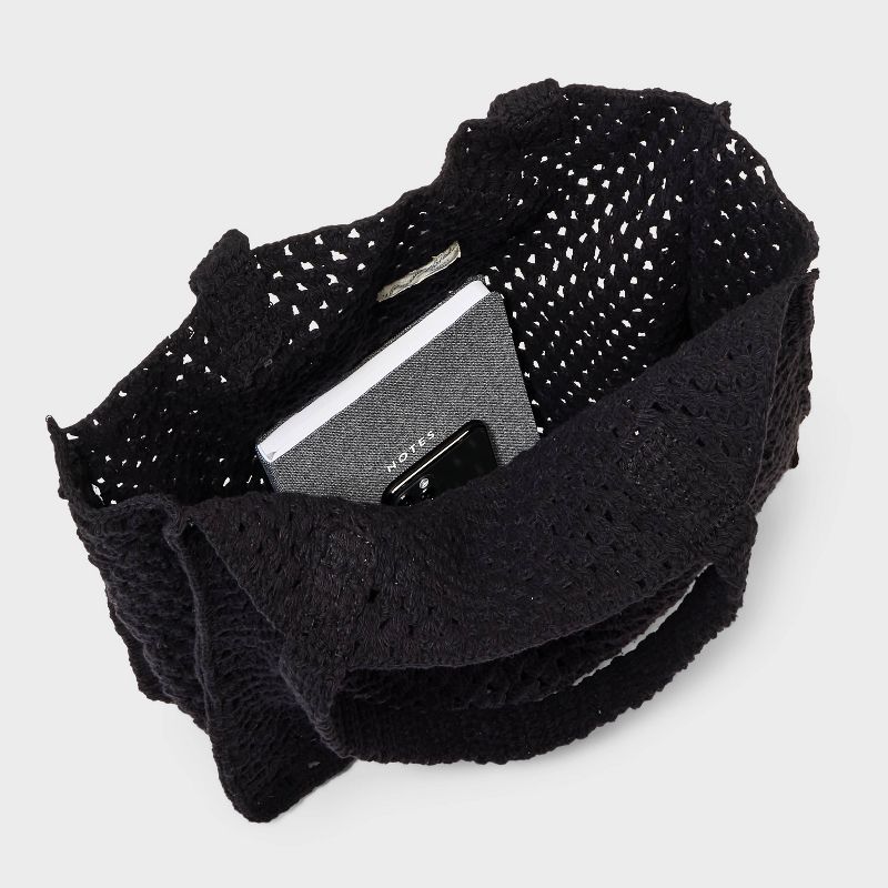 Crochet Tote Handbag - Universal Thread™, 5 of 7