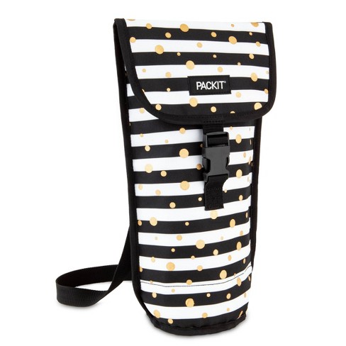 Pack It Freezable Double Bottle Bag - Polka Dot