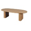 PAGED Coffee Table  with Tapered Tabletop Design,Modern Tea Table,51.18" Center Table for Livng Room - 4 of 4