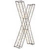 Northlight LED Lighted Wire XMAS Outdoor Christmas Sign Decoration - 15.5" - Warm White Lights - 4 of 4