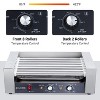Commercial 12 Hot Dog 5 Roller Grill Cooker Machines 750W With Removable Drip Tray - 3 of 4