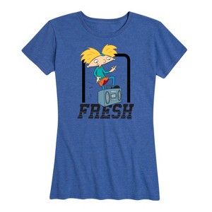 Women's - Hey Arnold! - Fresh Arnold Short Sleeve Graphic T-Shirt - 1 of 4