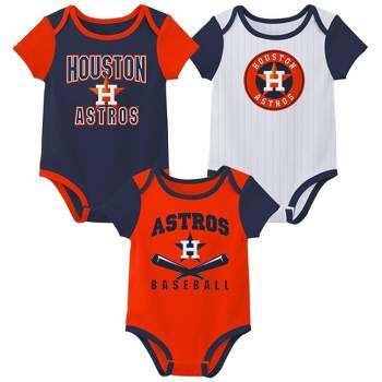 Houston Astros Newborn & Infant Three-Piece Play Ball Raglan