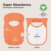 KeaBabies 8-Pack Hallo Baby Drool Bibs , Baby Bibs for Boys, Girls, Pull-on Bibs for Baby Boy, Baby Girl, Baby Bib Unisex - 3 of 4