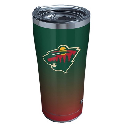 NHL Minnesota Wild 20oz Ombre Stainless Steel Tumbler with Lid