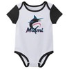 MLB Miami Marlins Infant Boys' 3pk Bodysuit - 2 of 4
