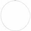 Pompeii3 Solid Platinum 1mm Cable Chain 18" 2 grams - 2 of 3