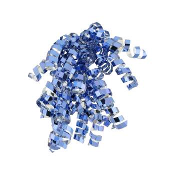 Blue Glitter Crimped Curl Swirl - Spritz™