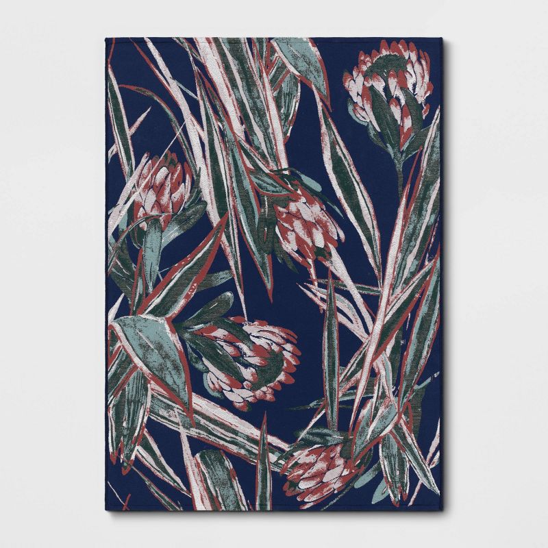 5&#39; x 7&#39; Tapestry Outdoor Rug Cactus Floral - Threshold&#8482;, 1 of 5