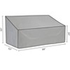 Moda Furnishings Water Resistant Patio Sofa Cover - 2 of 4