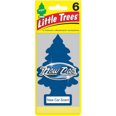 Little Trees 4pk Vent Wrap New Car Scent Air Fresheners